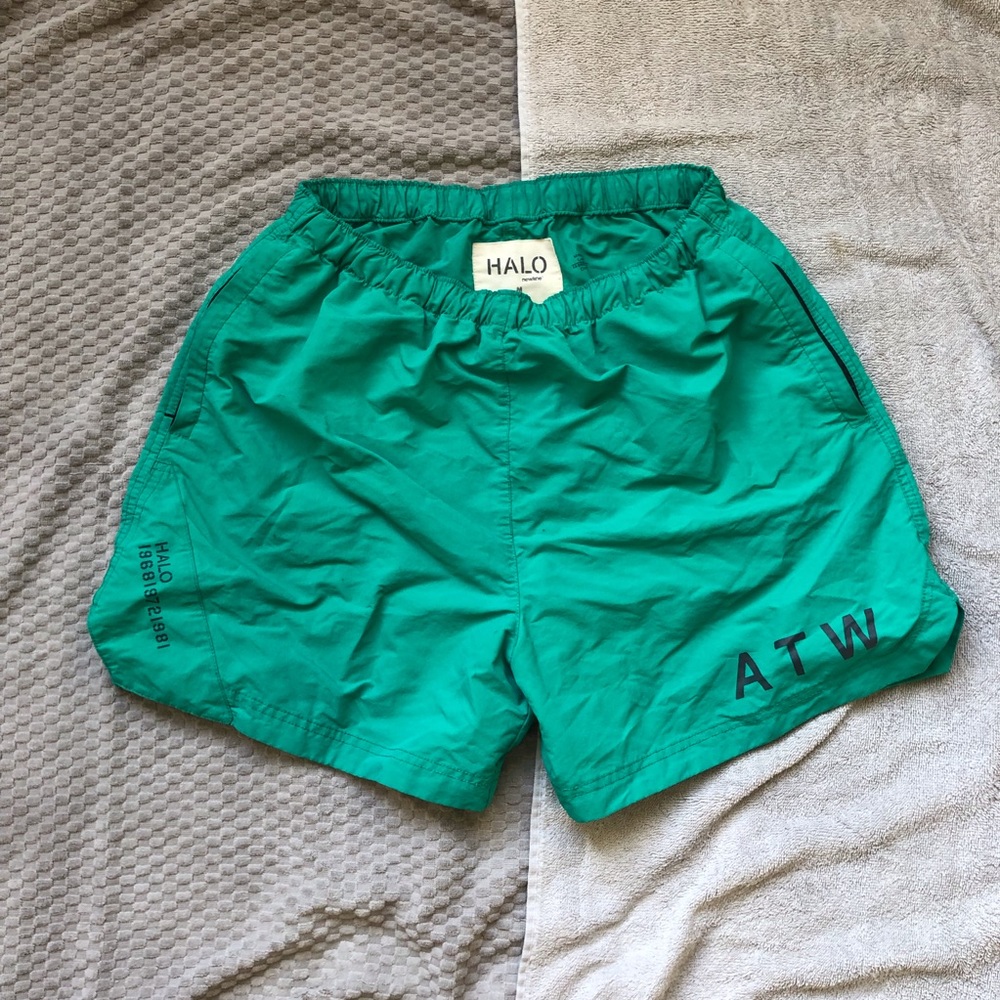 Women’s Green Halo Newline ATW Shorts - Medium
